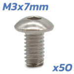 Vis de couvercle de batterie Mi4 ultra 50 pcs