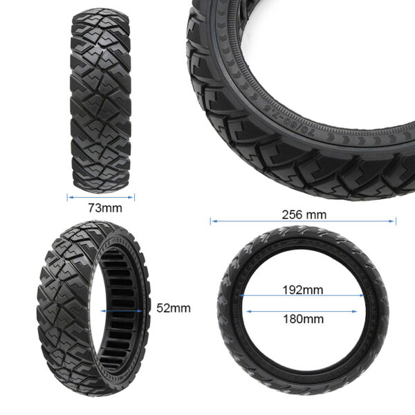Ulip 70/60-7 5 diamant tout-terrain pneu solide