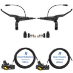 Kit de frein hydraulique noir Y5 Avant R arrière R [NUTT] – Image 5