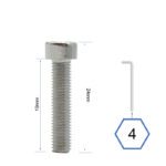 Vis de jante Dualtron Mini – lot de 30 unités – Image 2