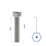 Vis de jante Dualtron Mini – lot de 30 unités – Image 2