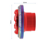 Top block protection de roue EWTB-005 rouge