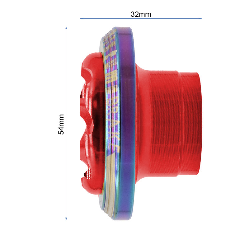 8435764433818_2 Top block protection de roue EWTB-005 rouge – Image 1