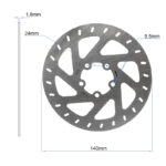 Disque de frein pour Mi4 - 140mm - 5H – Image 2