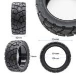 Pneu sans chambre tout-terrain 9x3-5,5 RHINOTRACK avec gel anti-crevaison