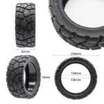 Pneu sans chambre tout-terrain 9x3-5,5 RHINOTRACK avec gel anti-crevaison