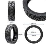 Pneu tubeless 70/60-7,5 RHINOTRACK Avec gel anti-crevaison