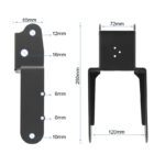 Fourche avant Kukirin G2 (Sans logo)