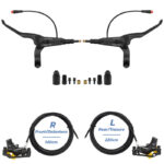 Kit de frein hydraulique noir Y5 Avant R arrière L [NUTT] – Image 2