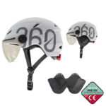 GLOOB Urban blanc - gris M orejeras amovibles - GLOOB Urban blanc - gris L cache-oreilles amovibles – Image 5