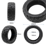 Pneu tubeless 80/50-6.5 Rhinotrack Runflat