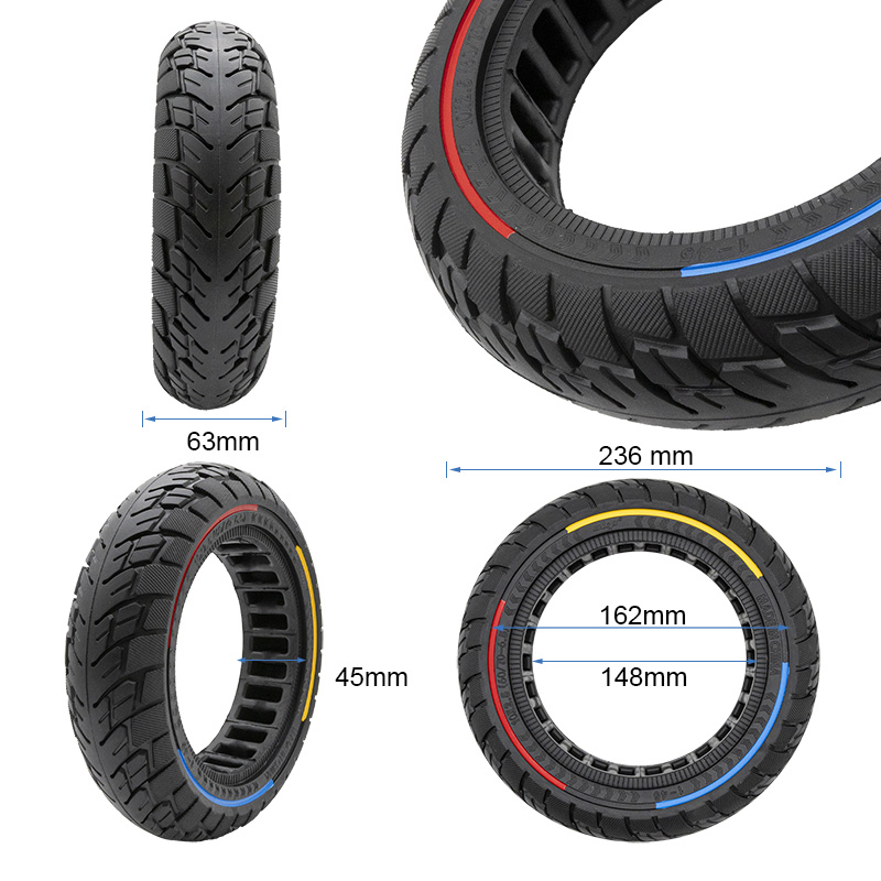 8435764441509_2-1 Roue pleine 10x2,5 (60/70-6,5) B45 – tricolore – Image 1