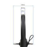 Jante arrière 29x2,4 avec moteur 250W 42Nm ROKTAR/ZEPHIR