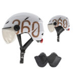 GLOOB Urban blanc - marron M cache-oreilles amovibles – Image 3