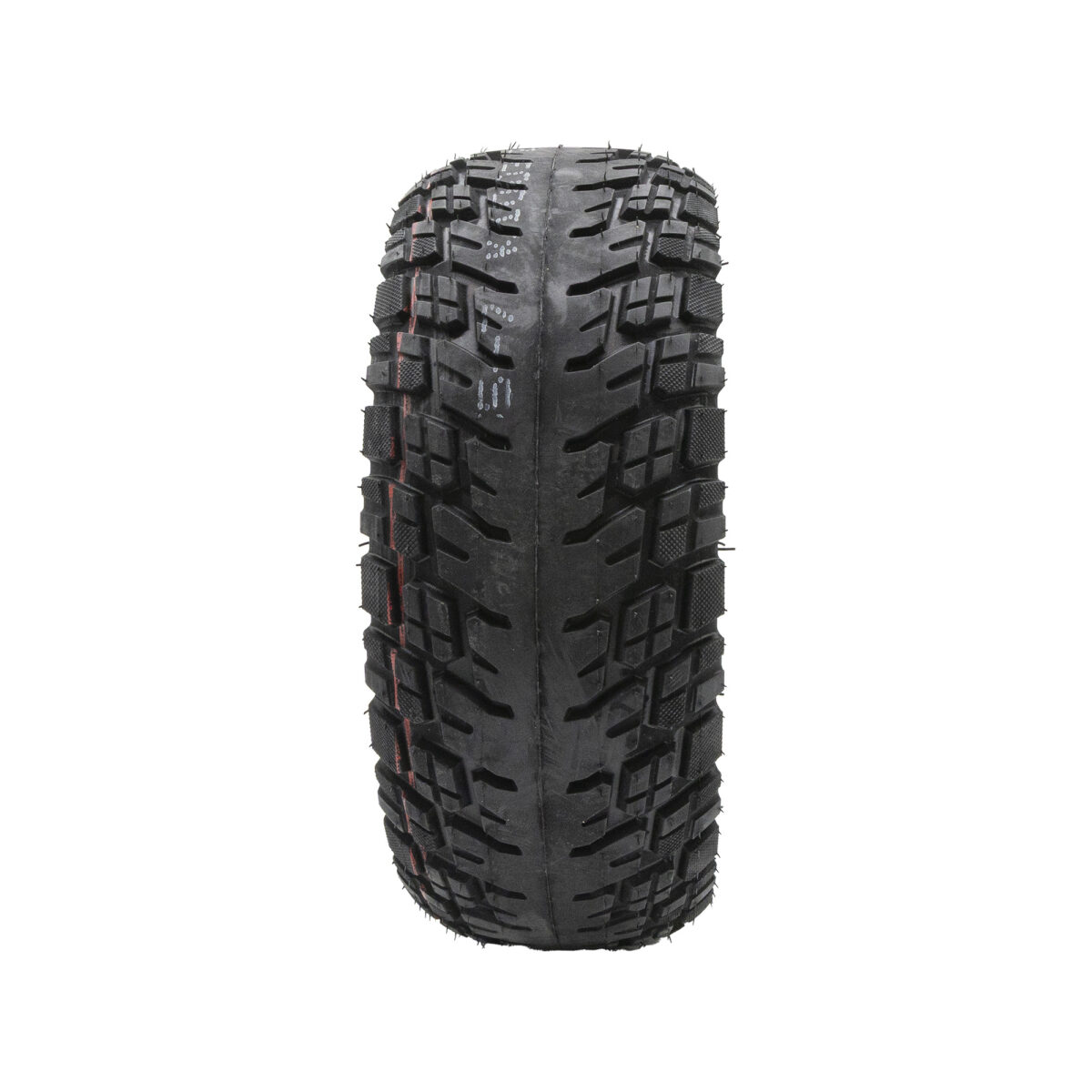 Pneu tubeless off-road 90/55-7 rouge – Image 2