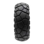 Roue pleine 9x3-5,5 ligne rouge-noir [Amitor] – Image 3