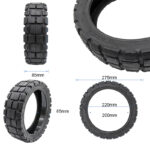 Pneu tubeless 12x3 CY416 avec GEL [Yuanxing]
