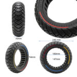 Pneu plein 10x2,70-6,5 (10X2,75) – tricolore – Image 4