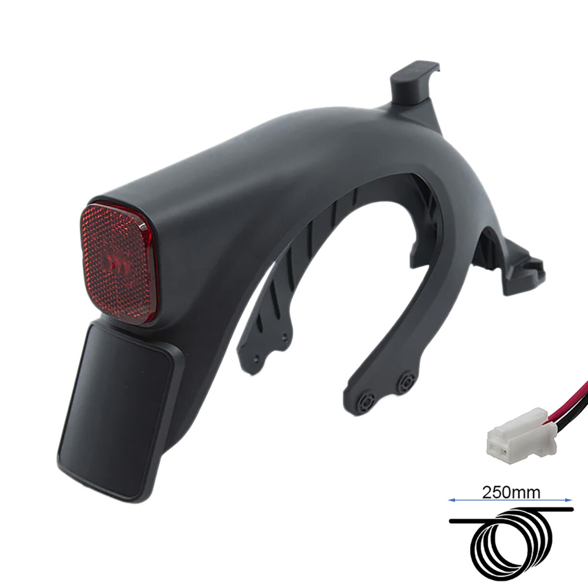 Garde-boue arrière avec lumière noir Ninebot Max G2 E [Ninebot] – Image 2