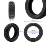 Pneu tubeless tout-terrain 10x2,75-6,5 [Xuancheng] – Image 2