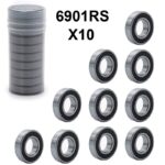 Roulement à billes 6901RS - 10pcs – Image 2