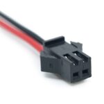 Connecteur SM 2 broches avec câble 22 AWG - 5M/5H