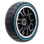 Pneu plein ultraléger 8x2,5-6,1/B58 - ligne bleue (compatible avec Dualtron Mini)