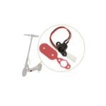 Port de charge DC 8mm avec couvercle magnétique pour Xiaomi 1S, Essential et Pro2 - Port de charge DC 8mm avec couvercle pour Xiaomi M365 et Pro – Image 2