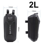 Sacoche premium blanche avec velcro - 2L – Image 2