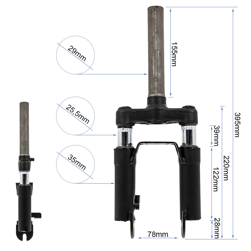 9504165621533_1b Suspension avant pour Smartgyro K2 – Image 1