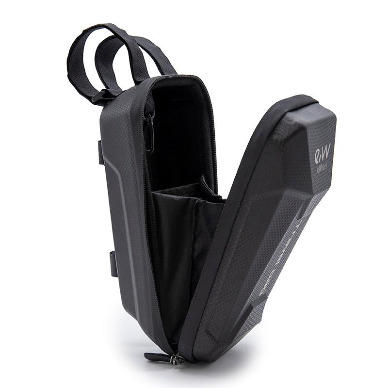 9943 Sacoche premium blanche avec velcro - 2L - Sacoche premium multicolore avec velcro - 2L – Image 1