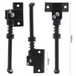 Béquille 190mm noir - Avec support vertical