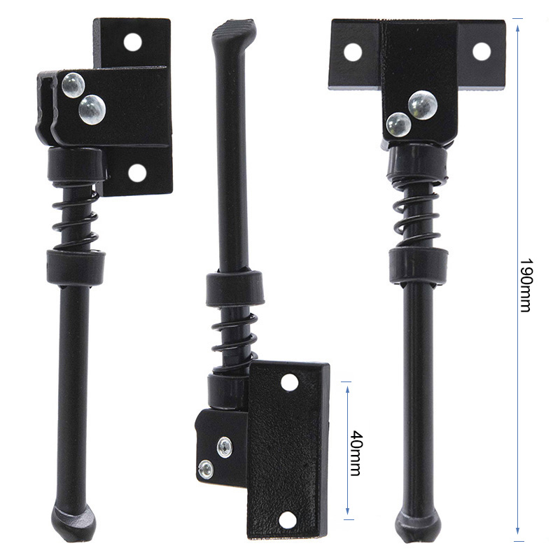 CABALLETE_GENERICO_TIPO_2_190_40_MM_1_info Béquille 190mm noir - Avec support vertical – Image 1