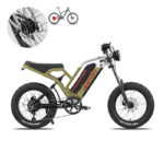 COMMANDO vélo électrique FATBIKE Vert militaire – Image 9