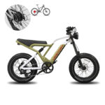 COMMANDO vélo électrique FATBIKE Vert militaire – Image 3