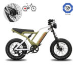 COMMANDO vélo électrique FATBIKE Vert militaire – Image 4