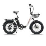 GRANIT vélo électrique FATBIKE Pliable Blanc – Image 2