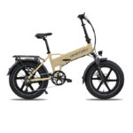Lithor vélo électrique FATBIKE Pliable Crème – Image 7