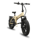Lithor vélo électrique FATBIKE Pliable Crème – Image 5