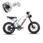 NAVY vélo électrique FATBIKE Bleu marine/Blanc – Image 3