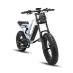 NAVY vélo électrique FATBIKE Bleu marine/Blanc