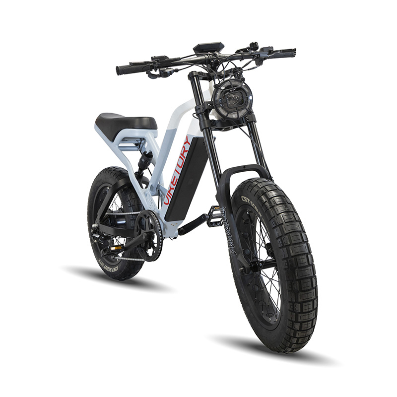 NAVY-6-1 NAVY vélo électrique FATBIKE Bleu marine/Blanc – Image 1