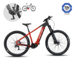 ROKTAR +Plus vélo électrique VTT Rouge/Noir - ROKTAR +Plus vélo électrique VTT Orange/Noir