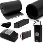 Gaine thermorétractable noire 120m 10M