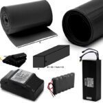 Gaine thermorétractable noire 120m 10M