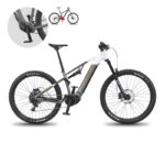 TERRAM vélo électrique VTT Gris/Blanc – Image 2