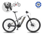TERRAM vélo électrique VTT Gris/Blanc – Image 12