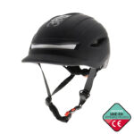 Casque CP02 urben avec clignotant noir taille unique – Image 15