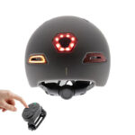 Casque CP03 avec clignotant - Gris L – Image 4