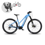ZEPHIR +Plus vélo électrique VTT Bleu - ZEPHIR +Plus vélo électrique VTT Vert militaire – Image 4